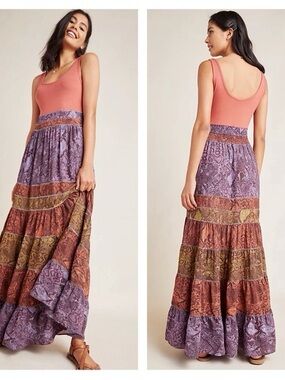 Anthropologie Colima Maxi Dress